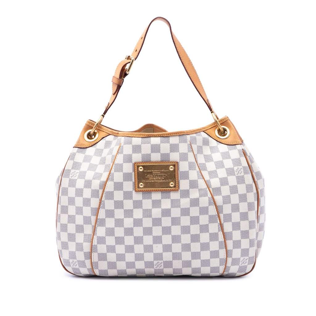 Louis Vuitton Damier Azur Galliera PM White Very good - Front View