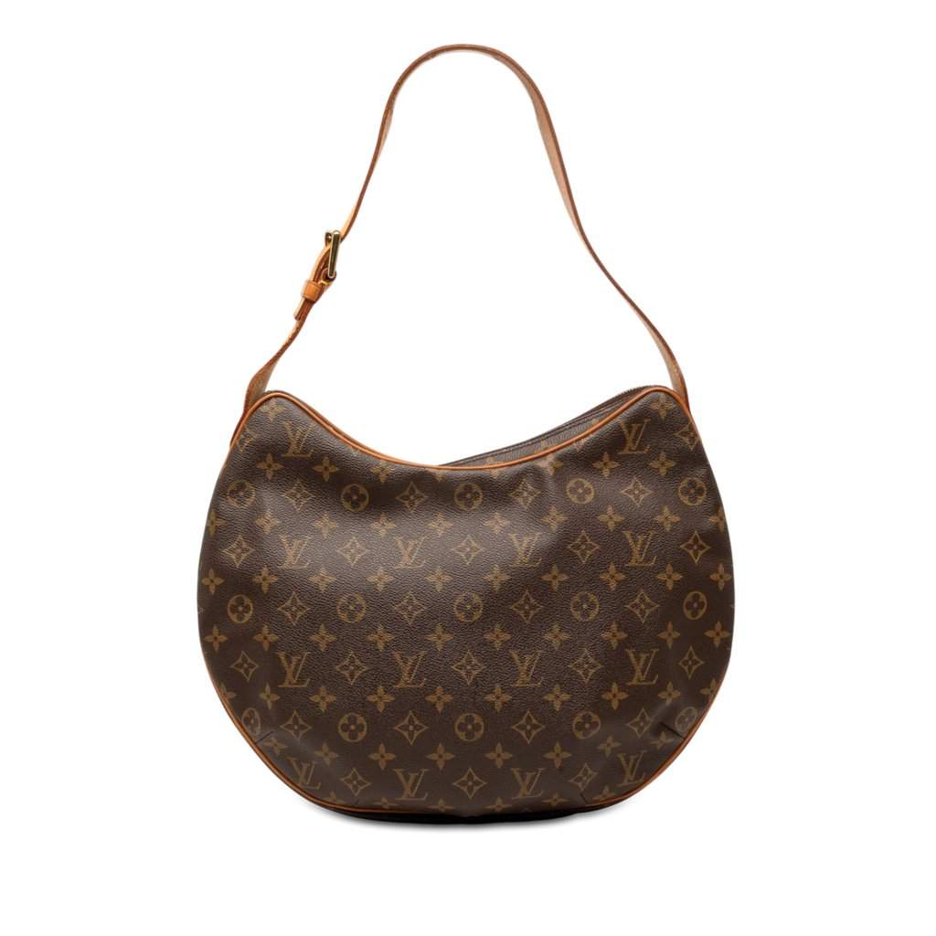 Louis Vuitton Monogram Croissant GM Brown Good condition - Front View