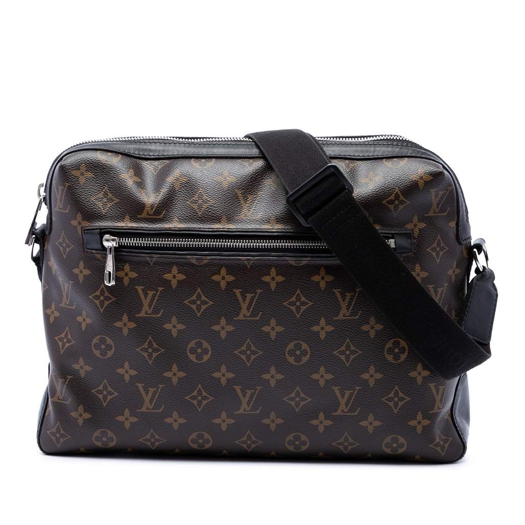 Louis Vuitton Monogram Macassar Torres Messenger Bag Brown Very good - Front View