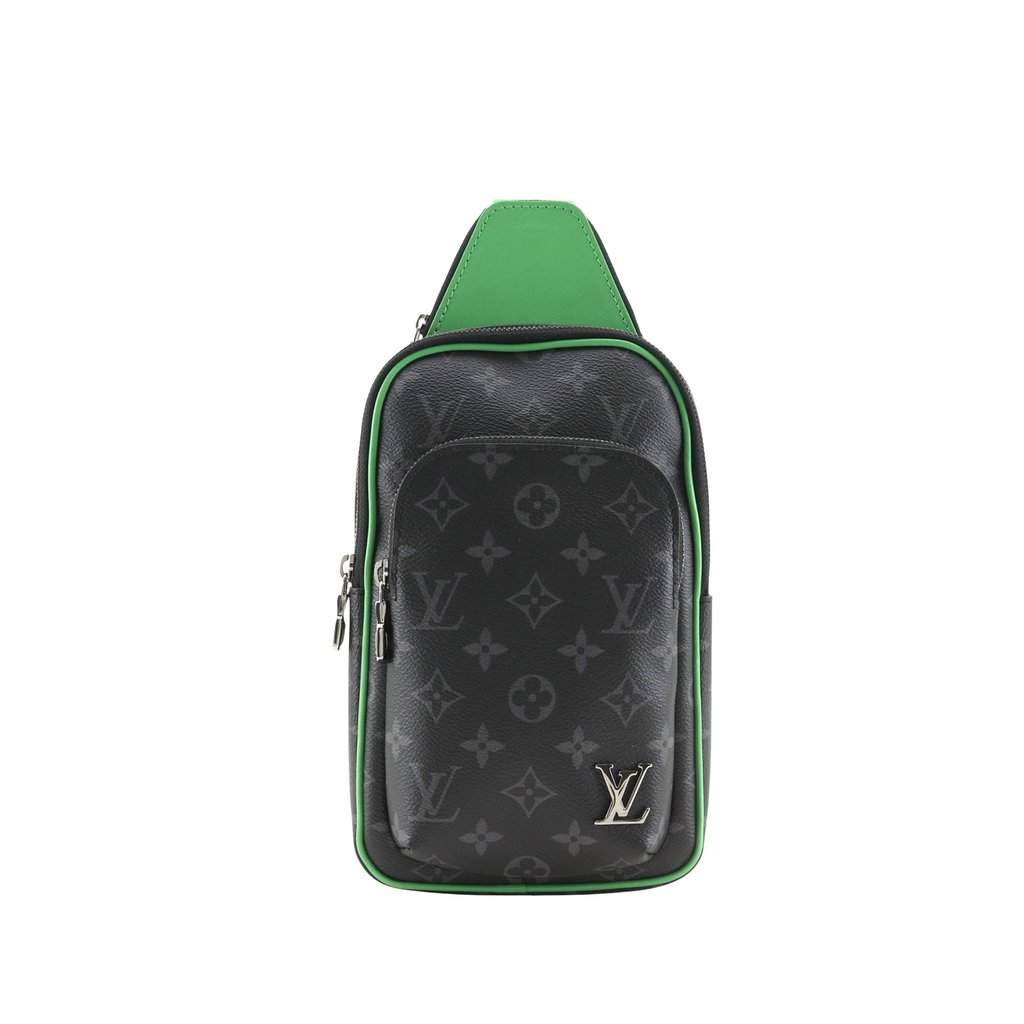 Louis Vuitton Monogram Eclipse Avenue Slingbag PM Black Very good condition - Front View