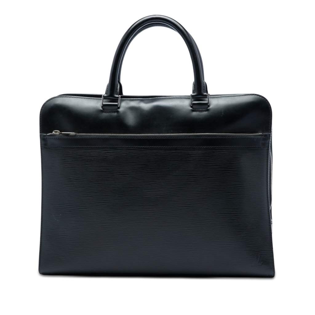 Louis Vuitton Epi Bassano GM Black Leather Very good condition - Front View