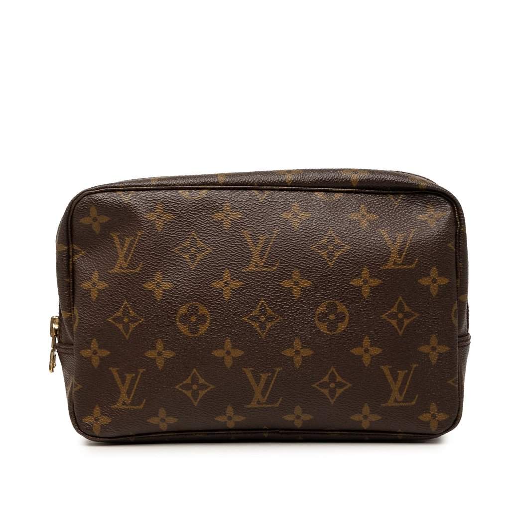 Louis Vuitton Monogram Trousse Toilette 23 Brown Very good - Front View