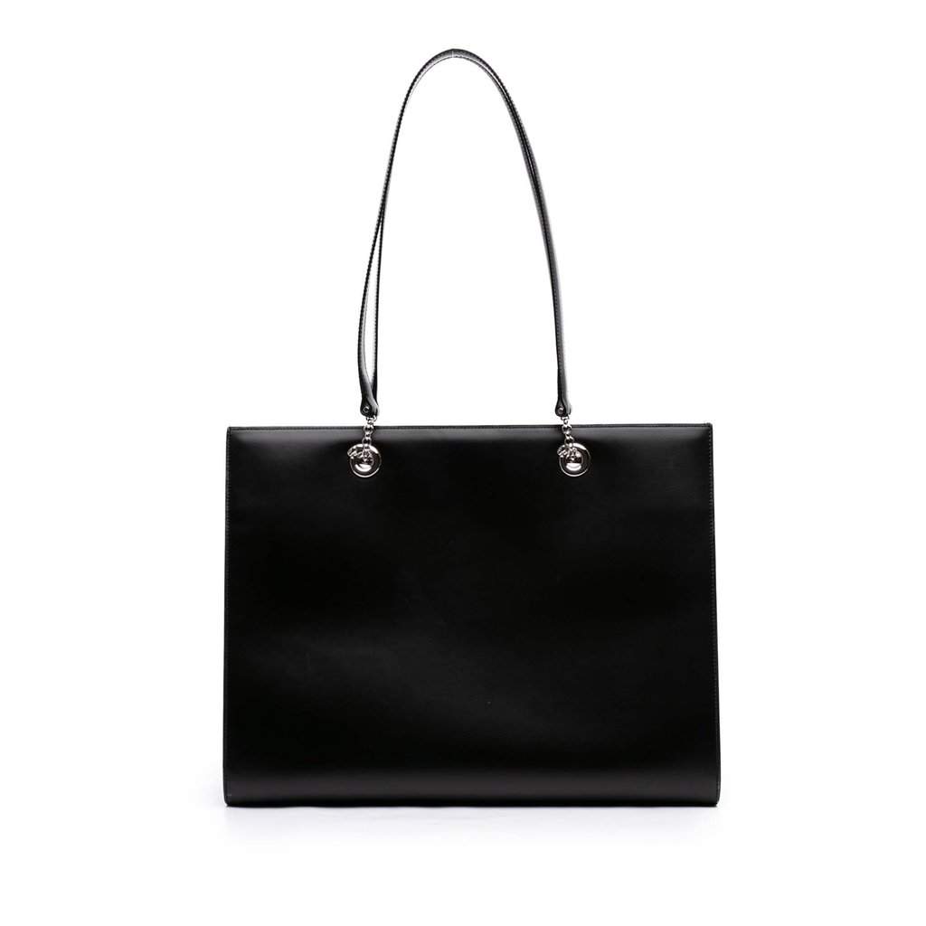 Cartier Leather Panthere Tote Black Leather Very good - Front View
