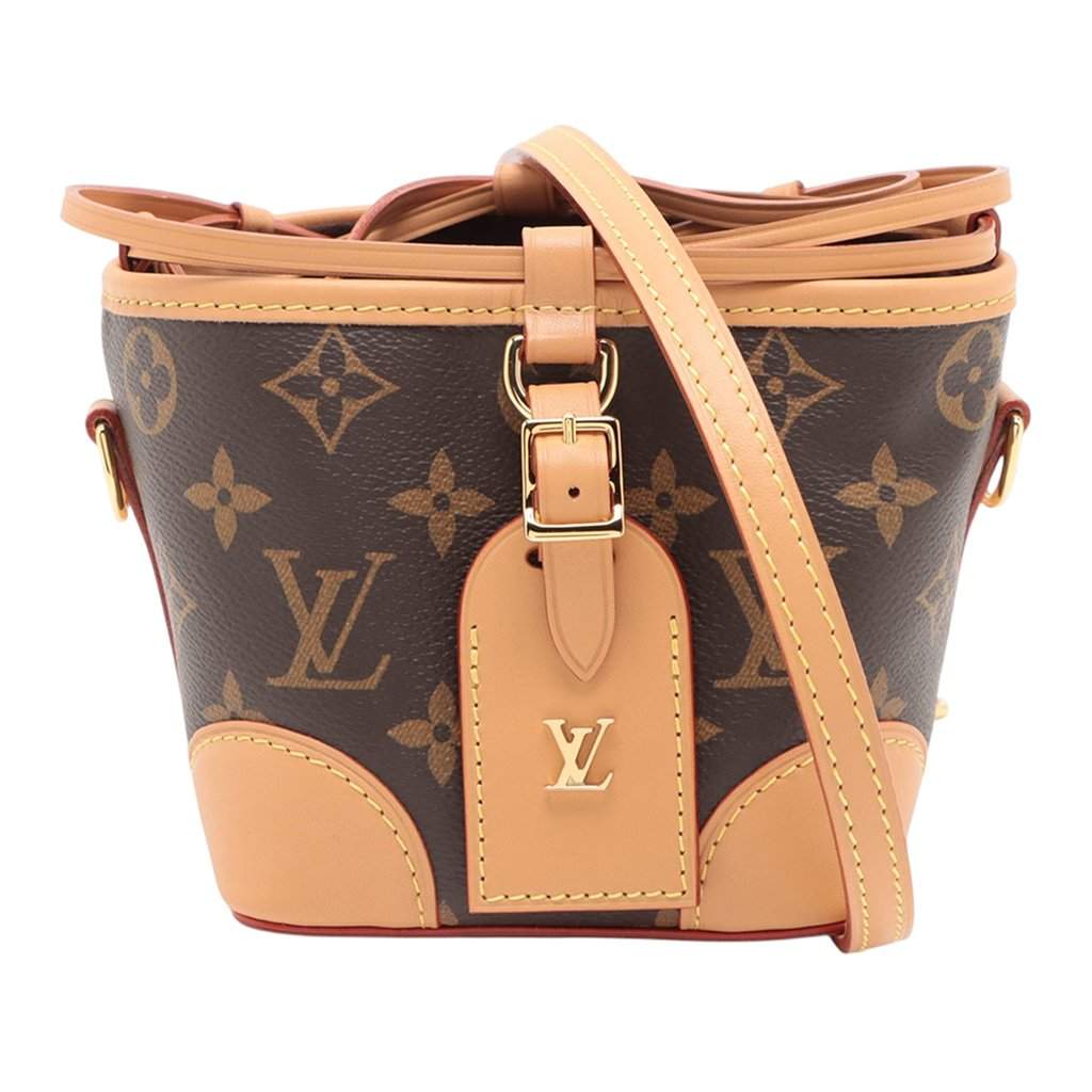 Louis Vuitton Monogram Noe Purse Brown Very good - Front View
