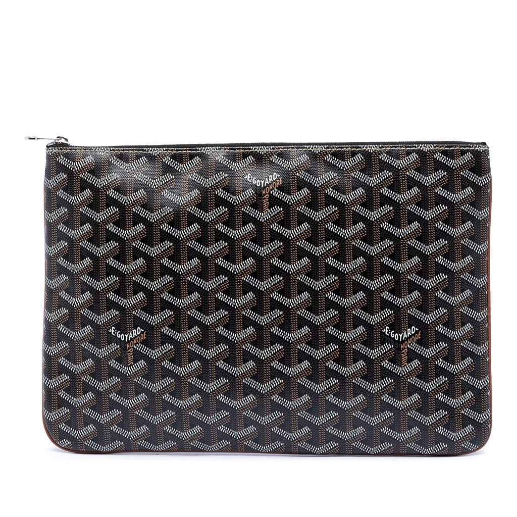 Goyard Goyardine Senat MM Black Very good condition - Front View