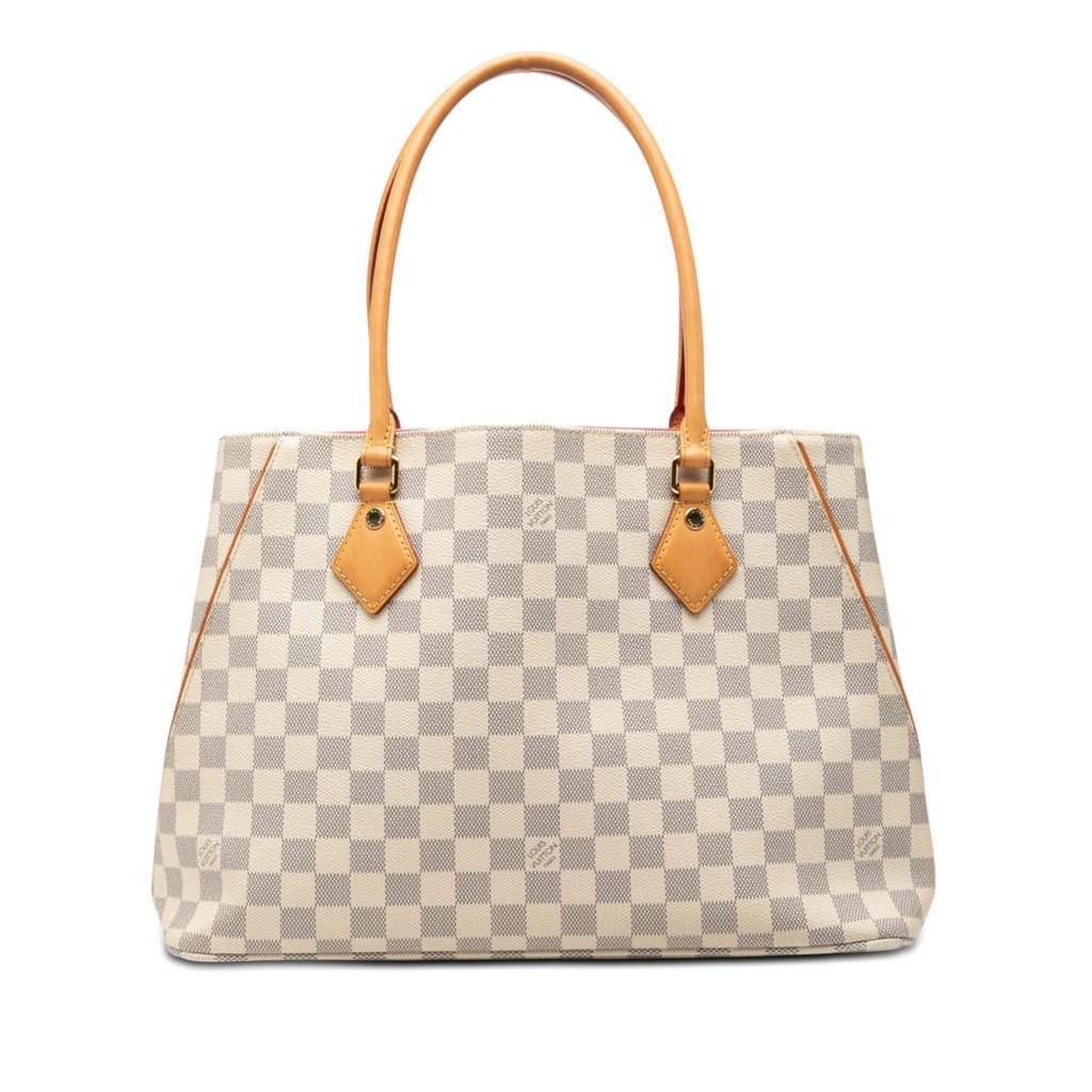 Louis Vuitton Damier Azur Calvi White Very good condition - Front View