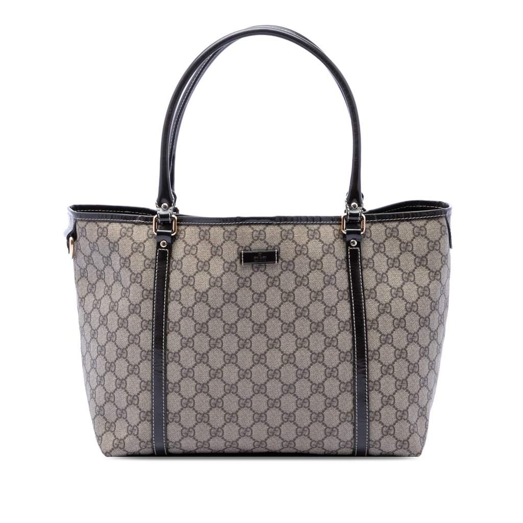 Gucci Medium GG Supreme Joy Tote Beige Very good condition - Front View