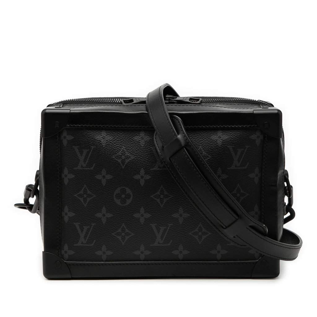 Louis Vuitton Monogram Eclipse Soft Trunk Black Very good condition - Front View