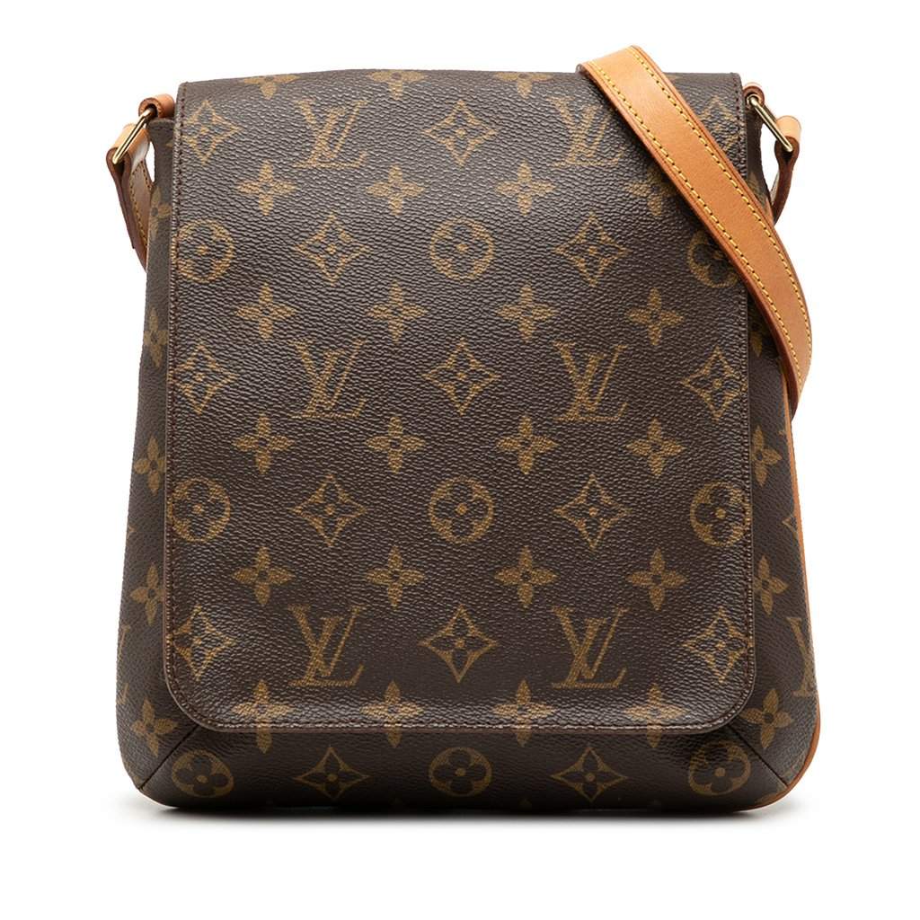 Louis Vuitton Monogram Musette Salsa PM Short Strap Brown Very good - Front View