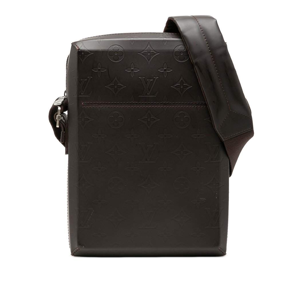 Louis Vuitton Monogram Glace Bobby Brown Leather Very good condition - Front View