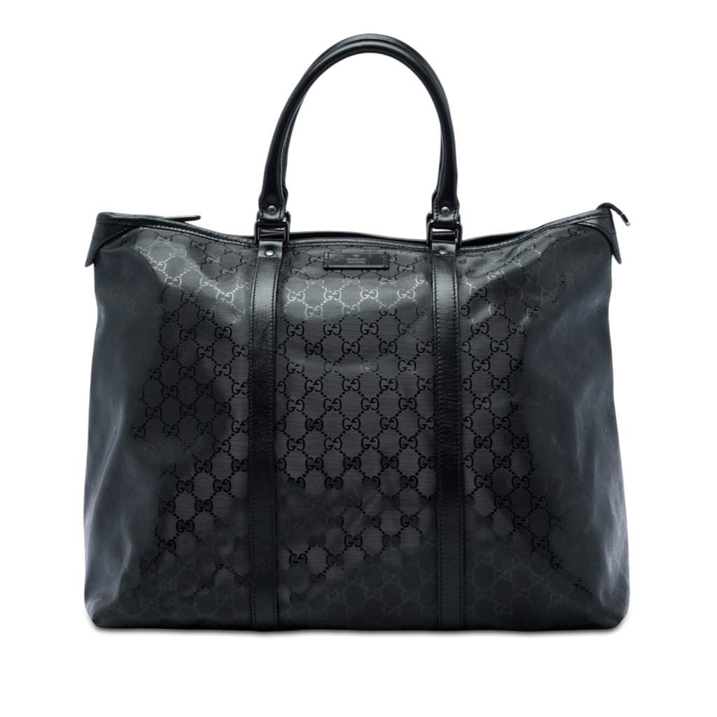 Gucci GG Imprime Weekender Black Very good - Front View