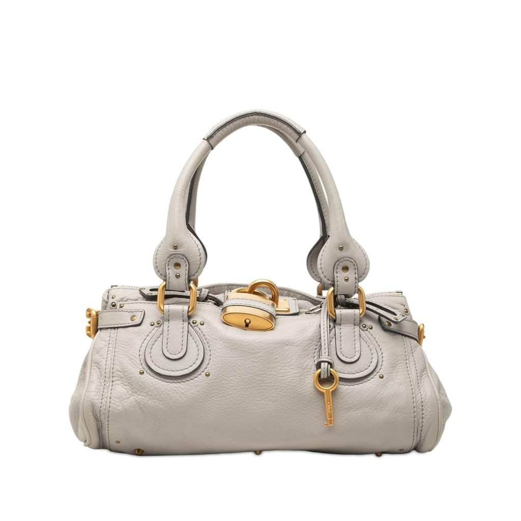 Chloé Leather Paddington Handbag MultiColor Leather Very good condition - Front View