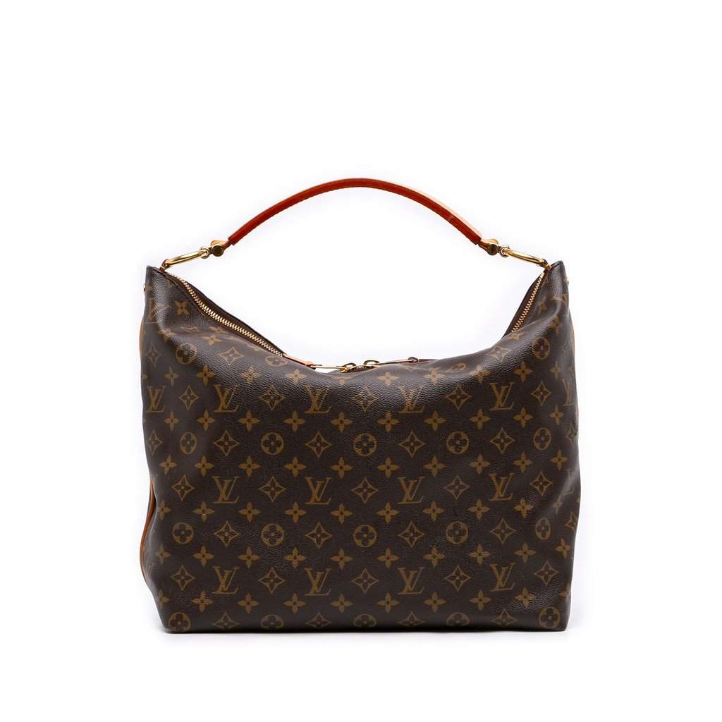 Louis Vuitton Monogram Sully MM Brown Very good - Front View
