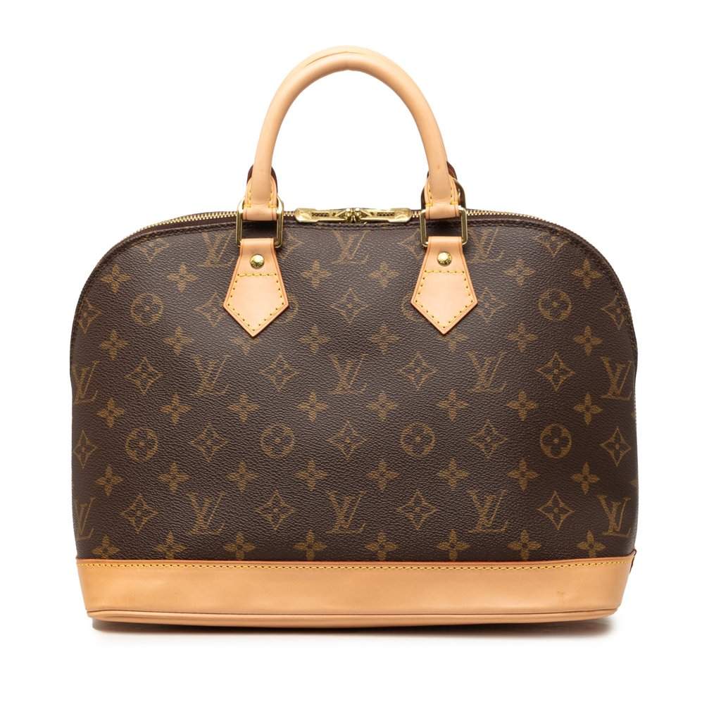 Louis Vuitton Monogram Alma PM Brown Very good condition - Front View