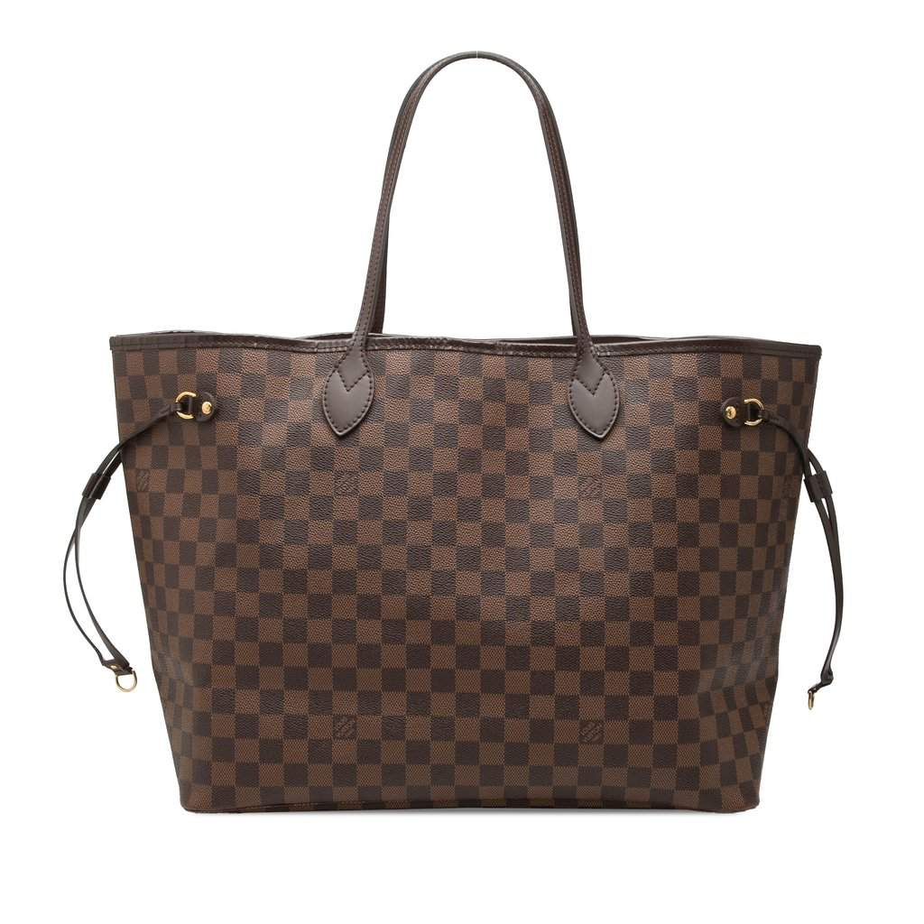 Louis Vuitton Damier Ebene Neverfull GM Brown Very good condition - Front View