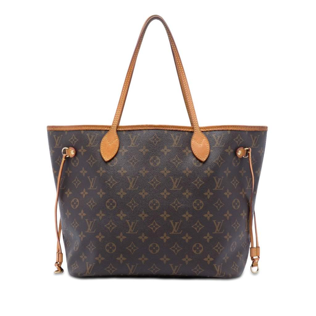 Louis Vuitton Monogram Neverfull MM Brown Very good condition - Front View