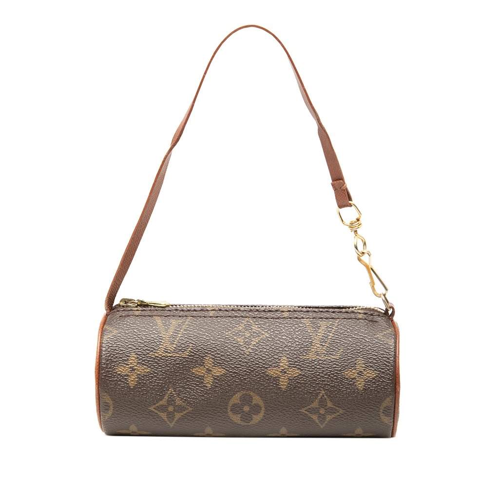 Louis Vuitton Monogram Papillon Pochette Brown Very good condition - Front View