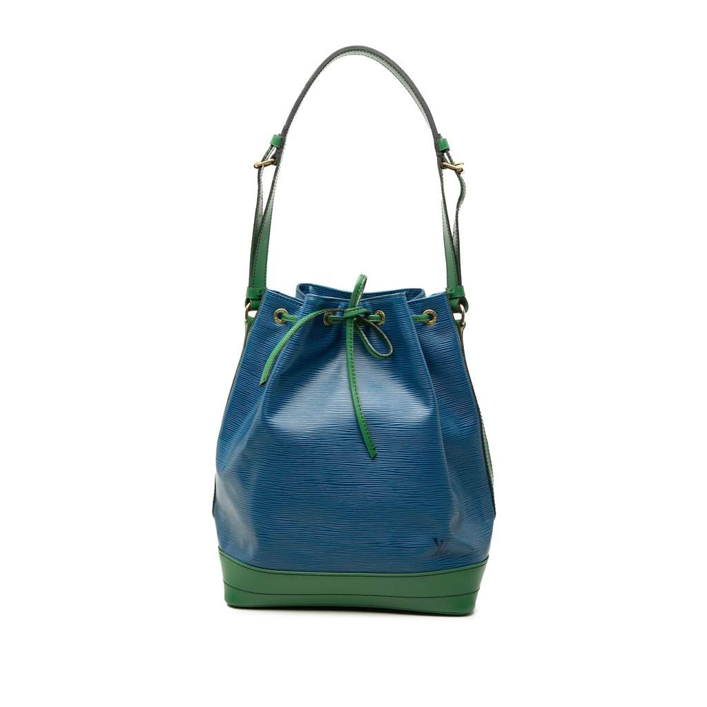 Louis Vuitton Epi Bicolor Noe GM Blue Leather Very good - Front View