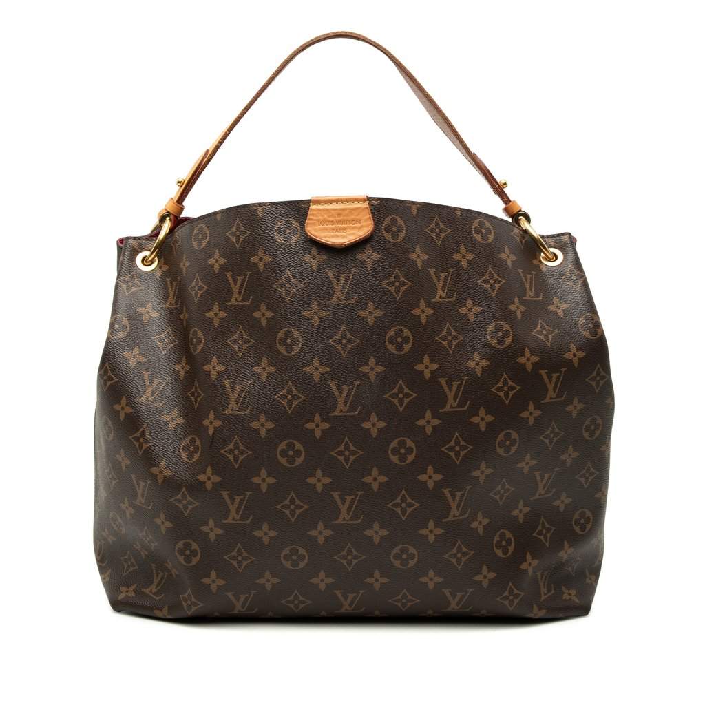 Louis Vuitton Monogram Graceful MM Brown Very good - Front View