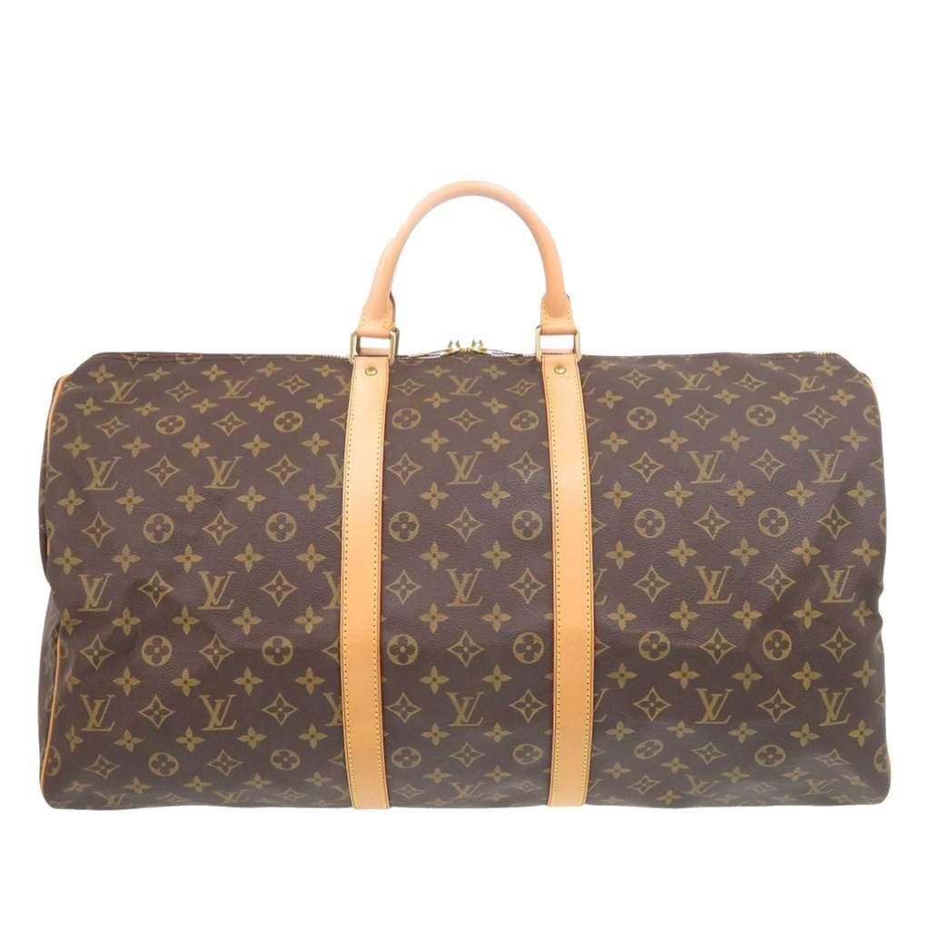 Louis Vuitton Monogram Keepall 55 Brown Very good condition - Front View