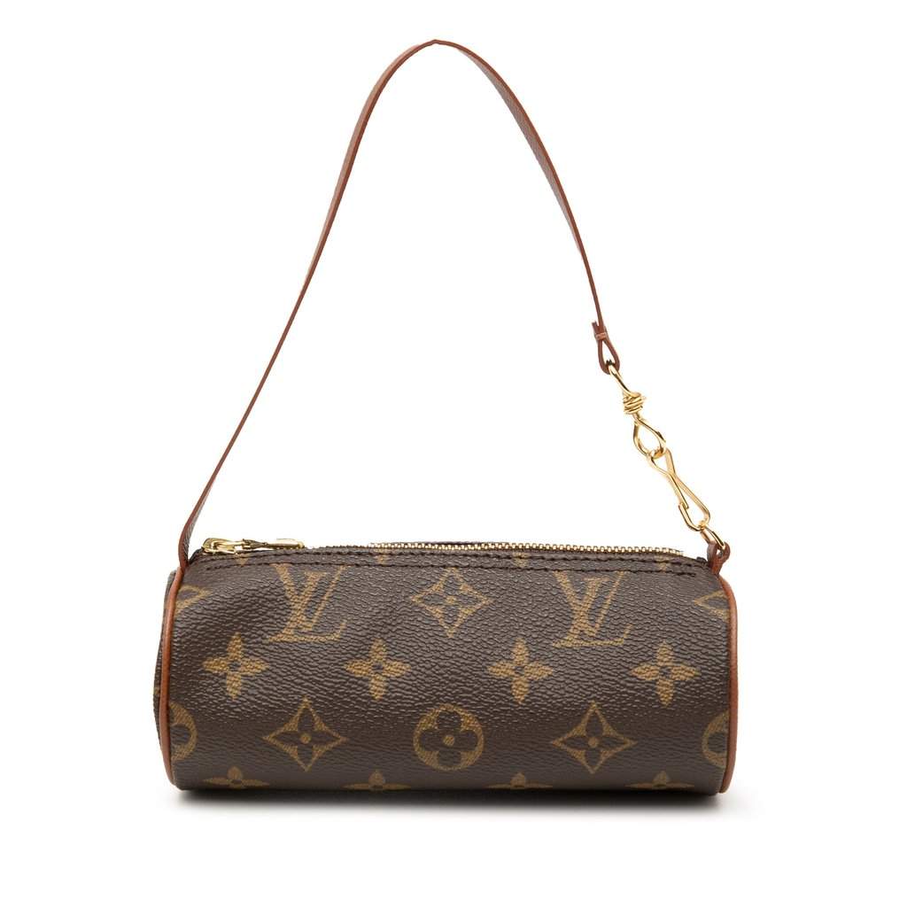 Louis Vuitton Monogram Papillon Pochette Brown Very good condition - Front View