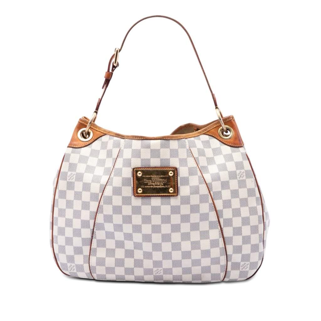 Louis Vuitton Damier Azur Galliera PM White Very good condition - Front View