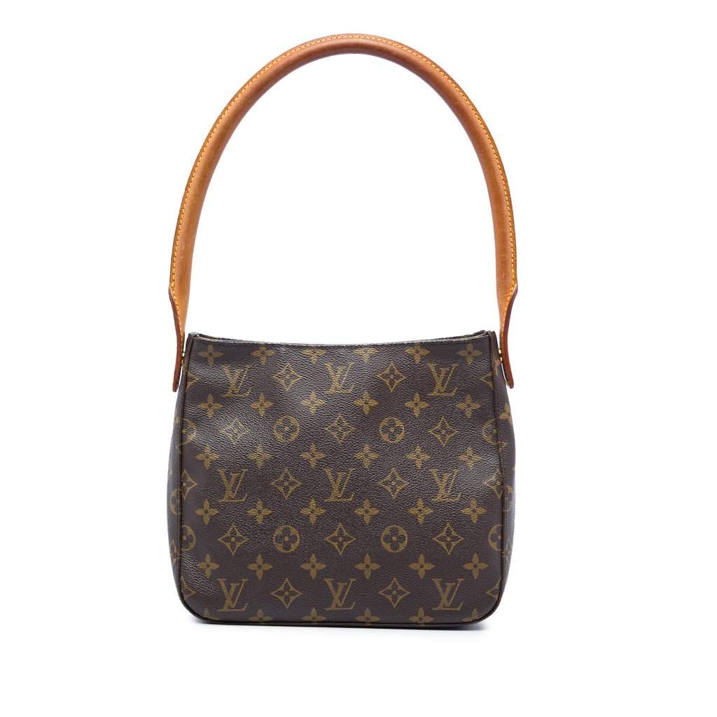 Louis Vuitton Monogram Looping MM Brown Very good - Front View
