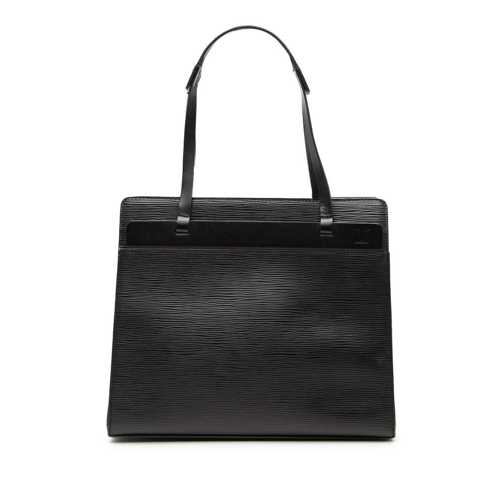 Louis Vuitton Epi Croisette PM Black Leather Very good - Front View