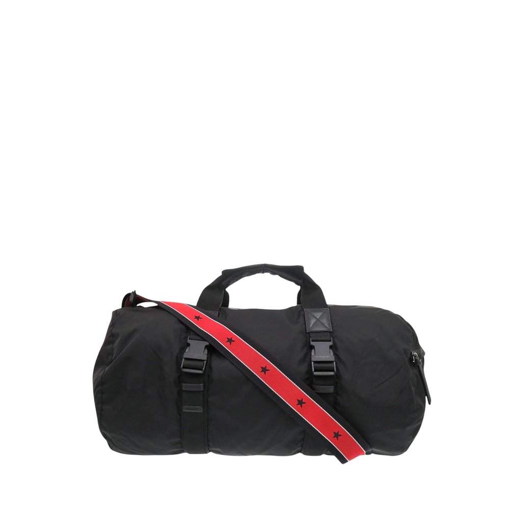 Givenchy Nylon Duffle Bag Black Very good condition - Front View