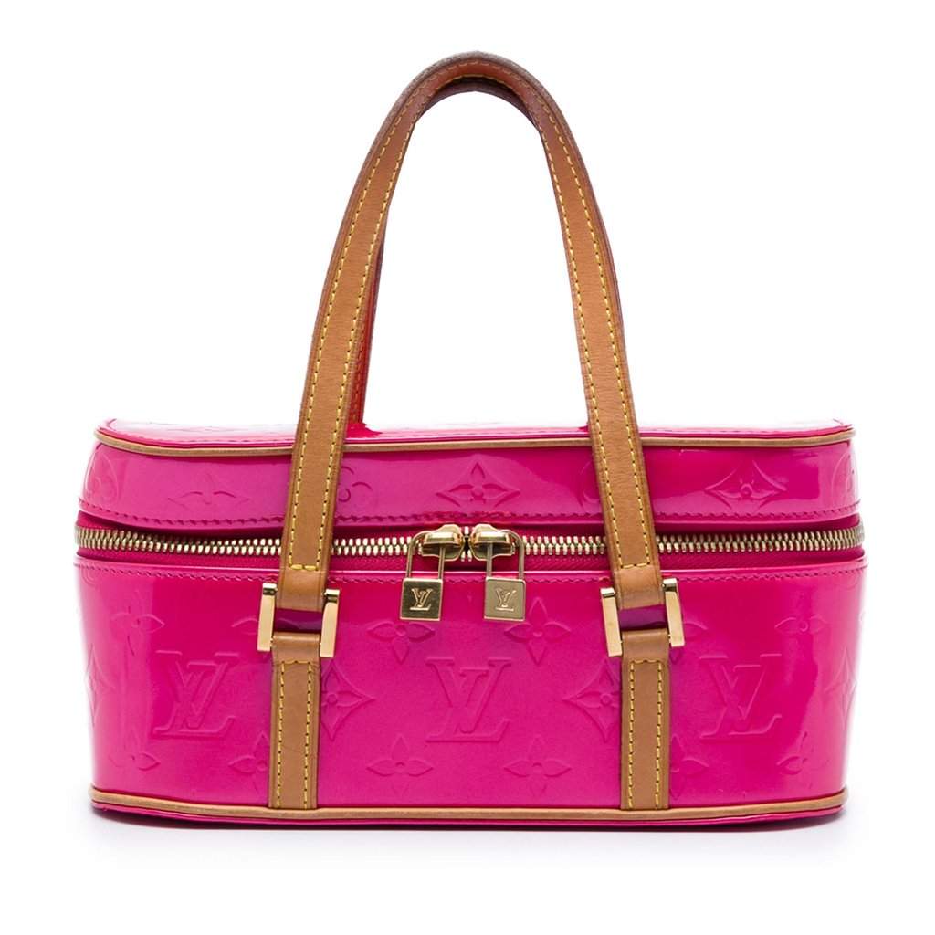 Louis Vuitton Monogram Vernis Sullivan Horizontal PM Pink Leather Very good condition - Front View