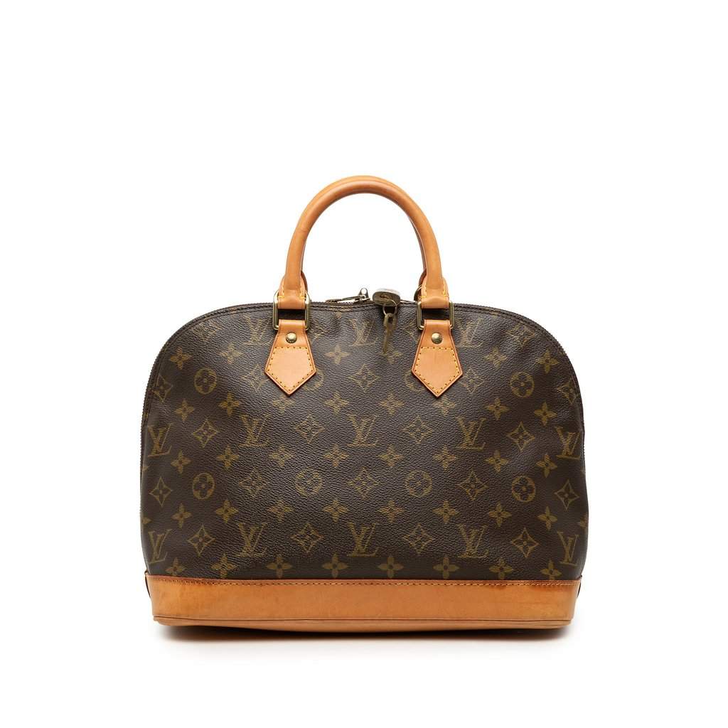 Louis Vuitton Monogram Alma PM Brown Very good condition - Front View