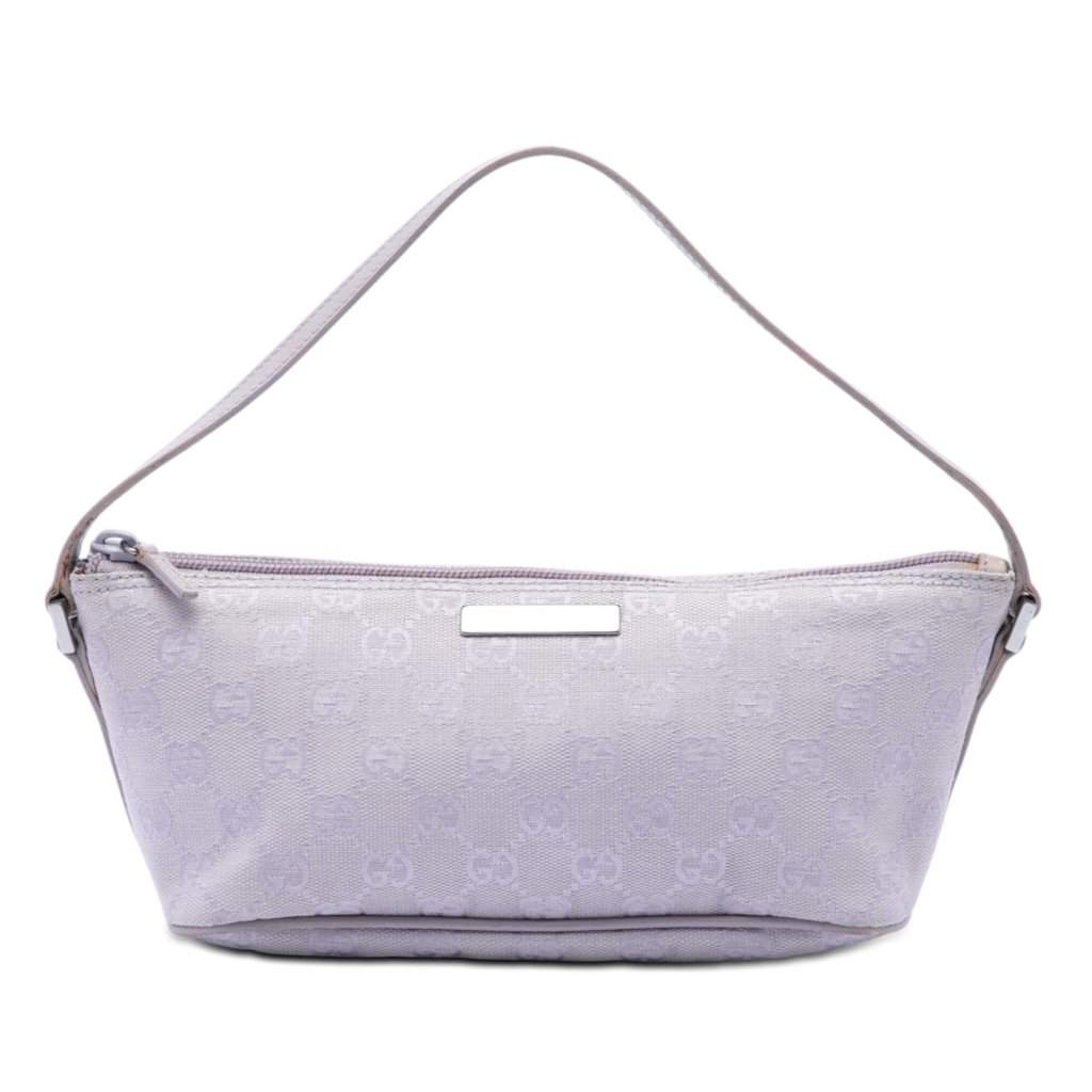 Gucci GG Canvas Boat Purple Very good - Front View