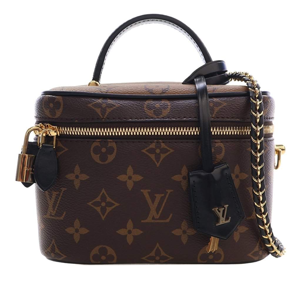 Louis Vuitton Monogram Reverse Vanity PM Brown Very good - Front View
