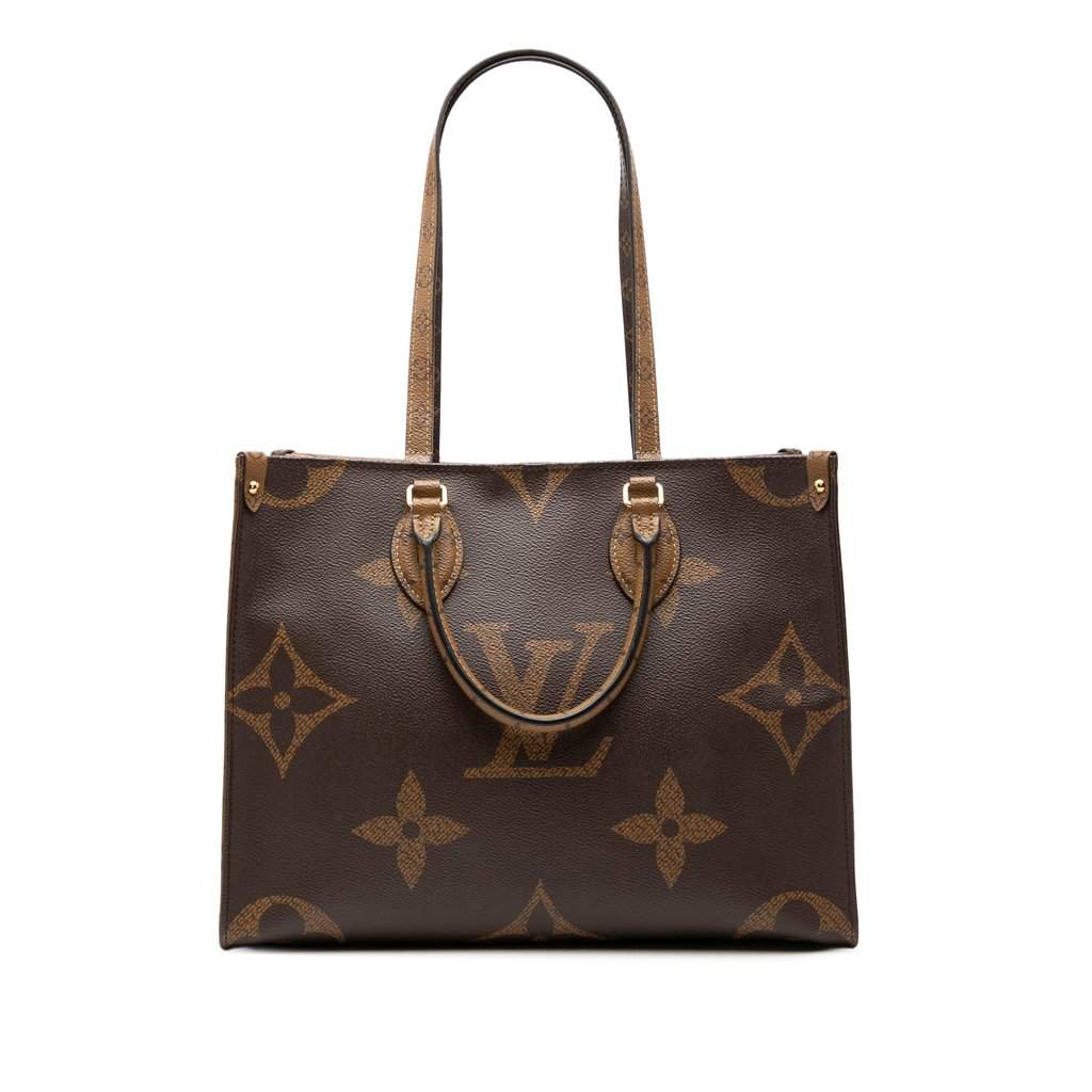 Louis Vuitton Monogram Reverse Giant OnTheGo MM Brown Very good - Front View