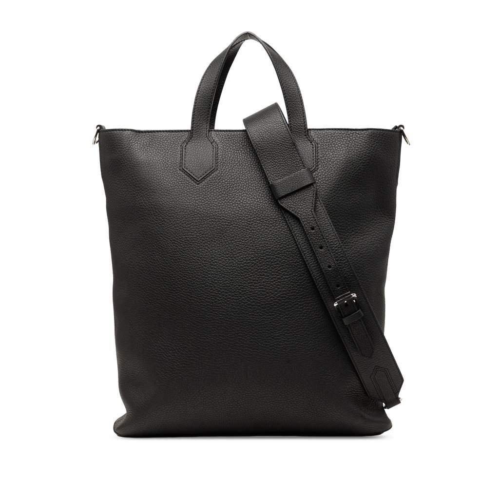 Louis Vuitton Taurillon East Side Tote MM Black Leather Very good condition - Front View