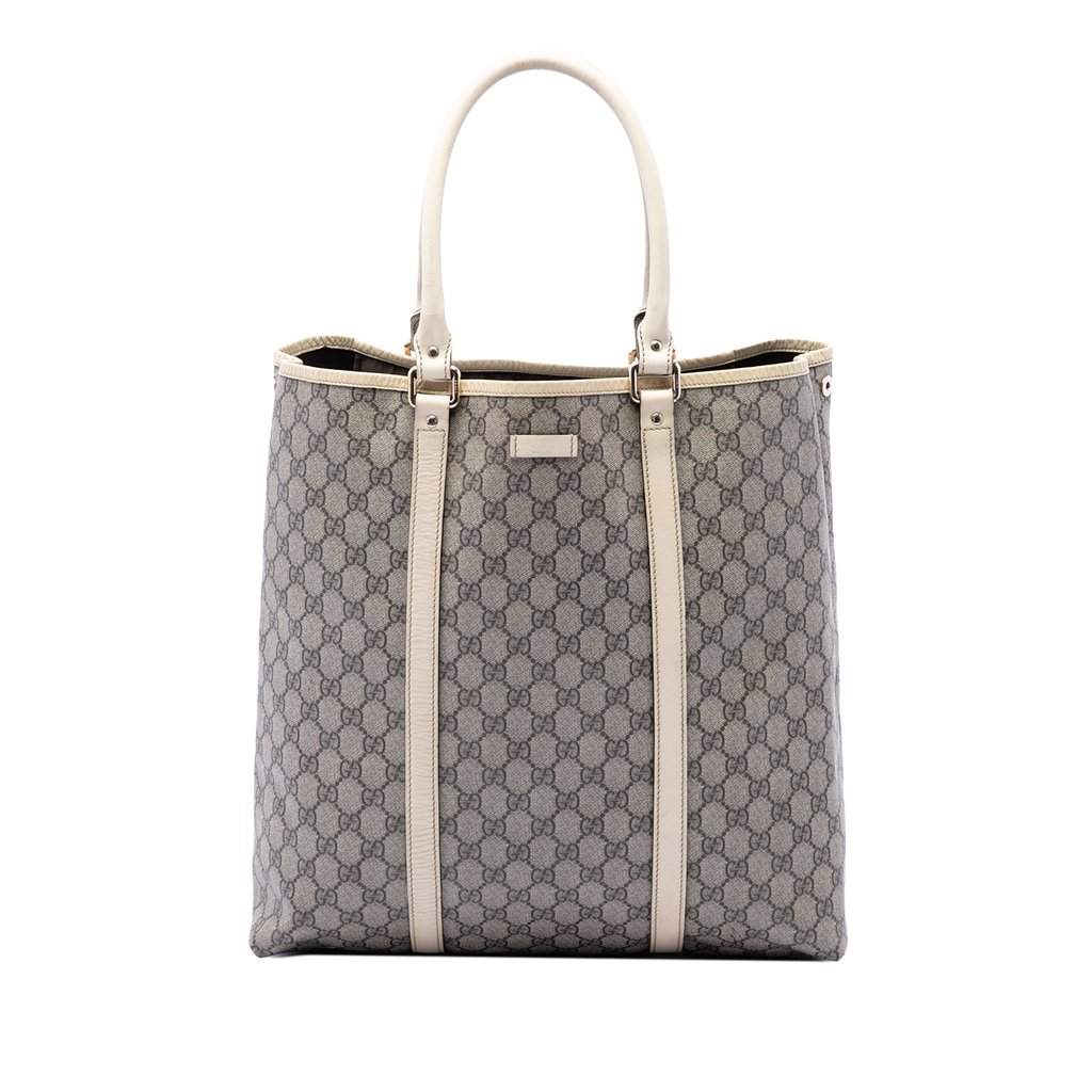 Gucci GG Supreme Joy Vertical Tote Beige Very good condition - Front View