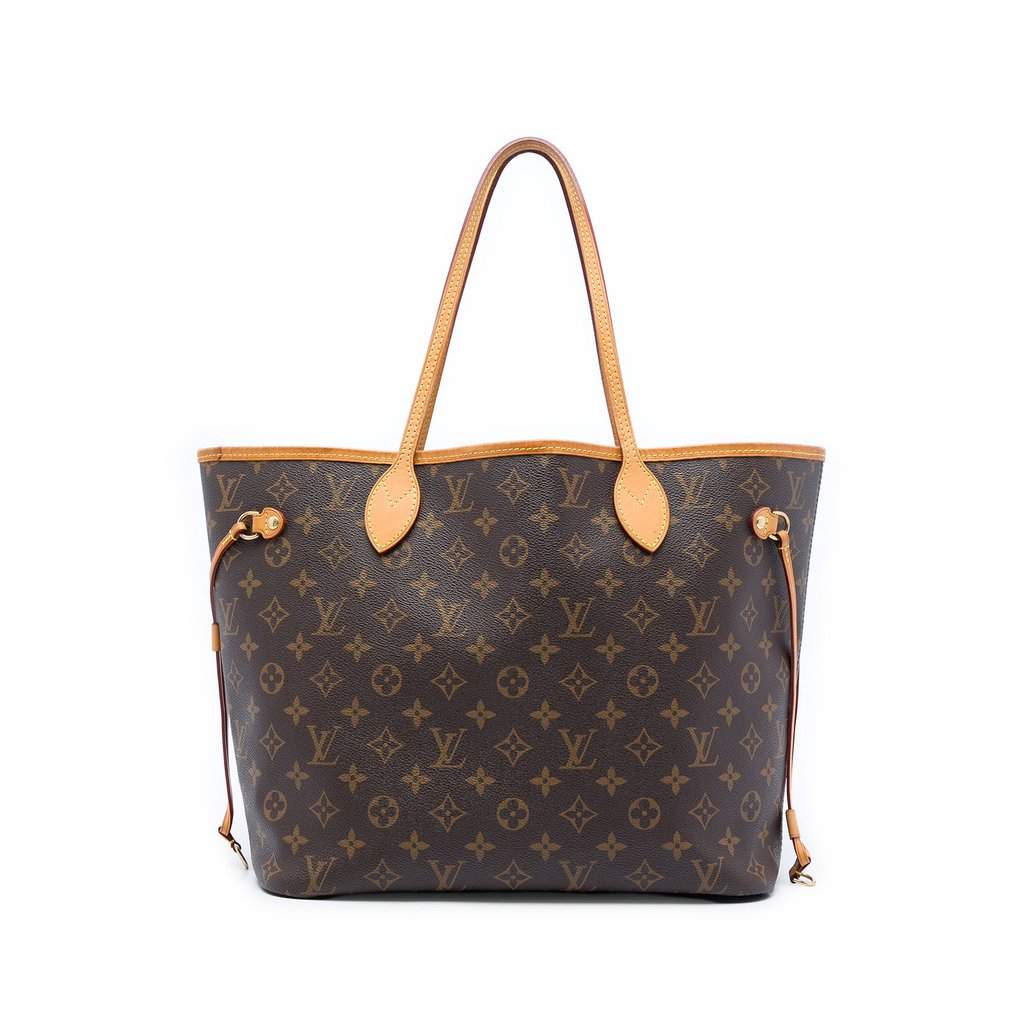 Louis Vuitton Monogram Neverfull MM Brown Very good - Front View