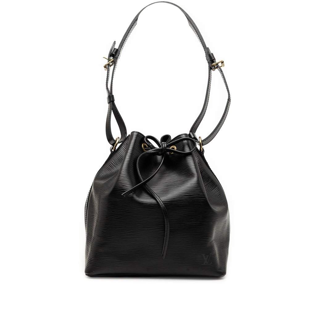 Louis Vuitton Epi Petit Noe Black Leather Very good condition - Front View