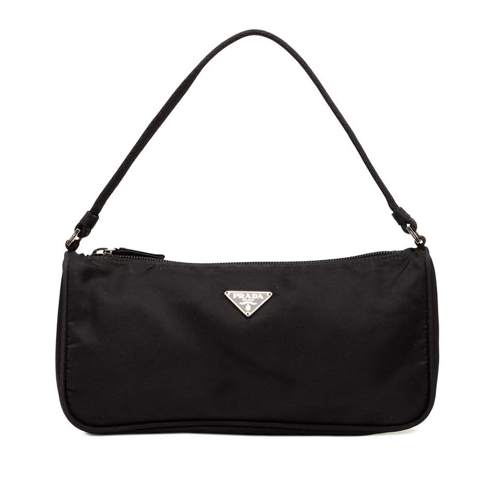 Prada Tessuto Pochette Black Very good condition - Front View