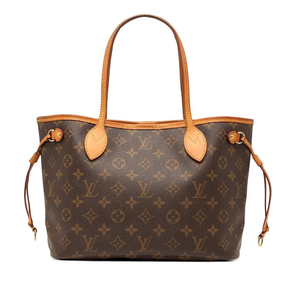 Louis Vuitton Monogram Neverfull PM Brown Very good condition - Front View