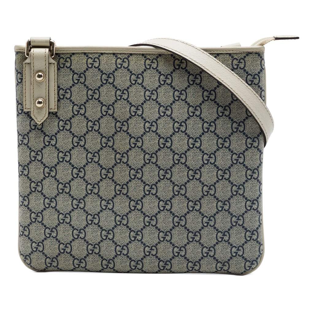 Gucci GG Supreme Crossbody Beige Very good - Front View