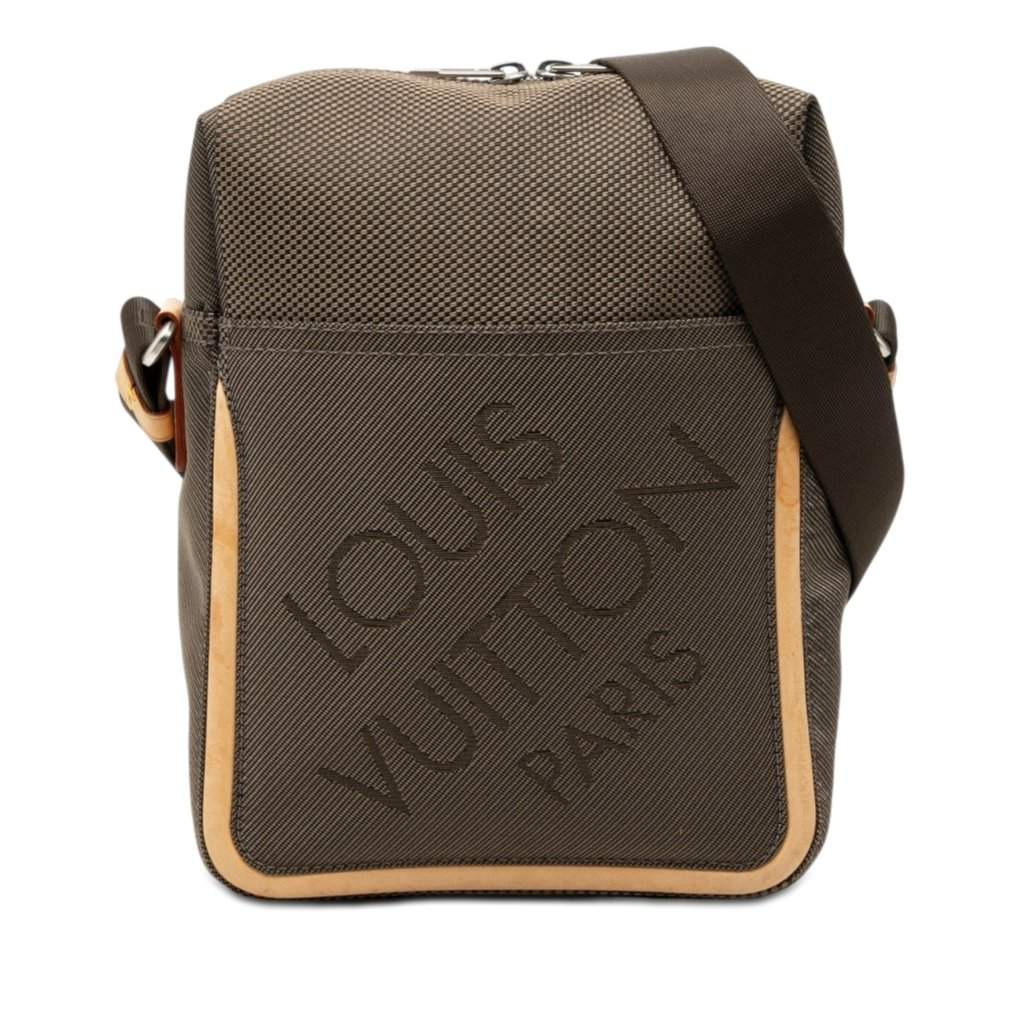 Louis Vuitton Damier Geant Citadin Messenger Bag Brown Very good condition - Front View