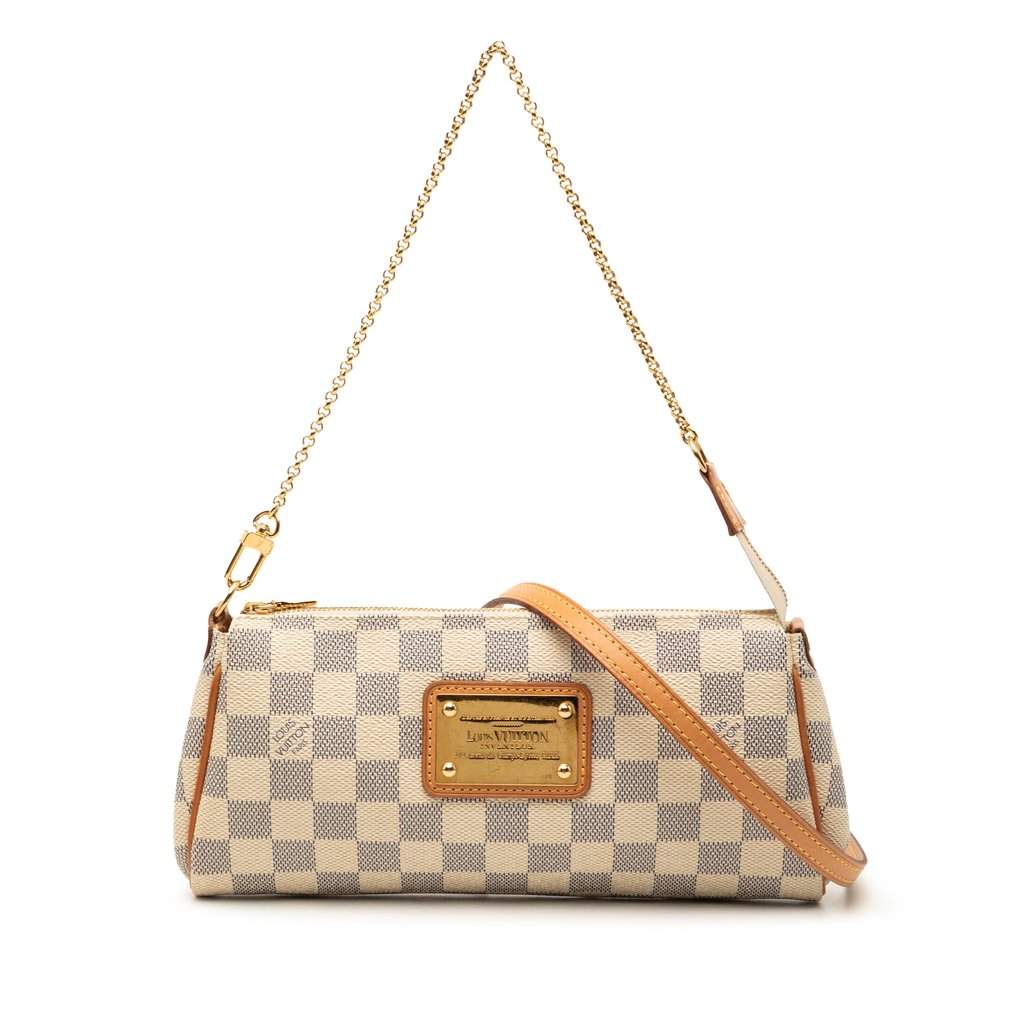 Louis Vuitton Damier Azur Eva White Very good condition - Front View