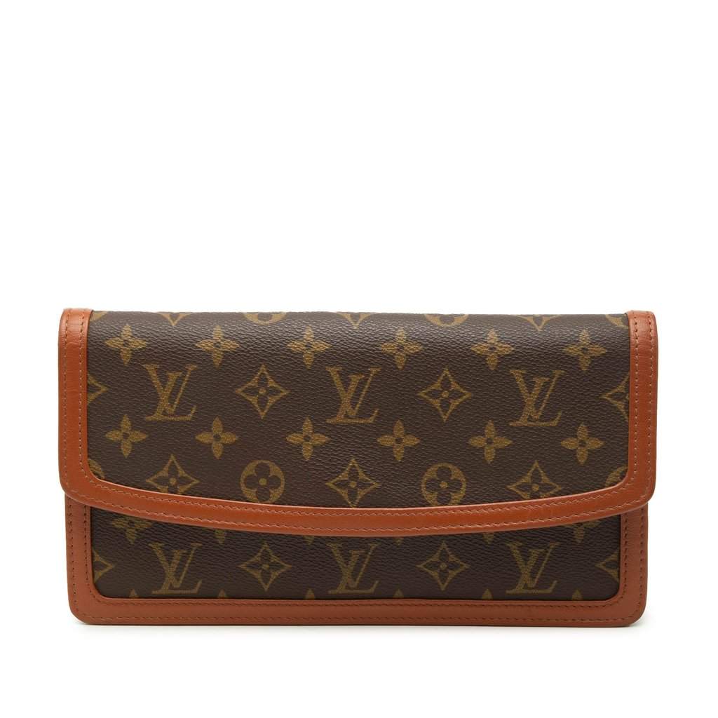 Louis Vuitton Monogram Pochette Dame PM Brown Very good condition - Front View