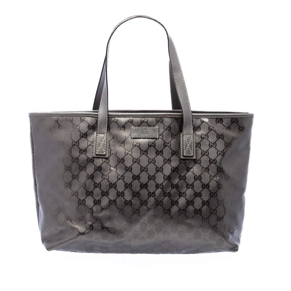 Gucci Medium GG Imprime Tote Gold Very good condition - Front View