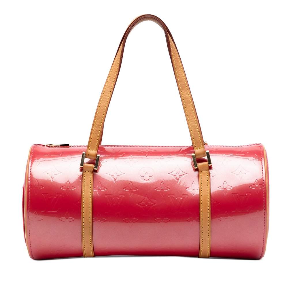 Louis Vuitton Monogram Vernis Bedford Pink Leather Very good - Front View