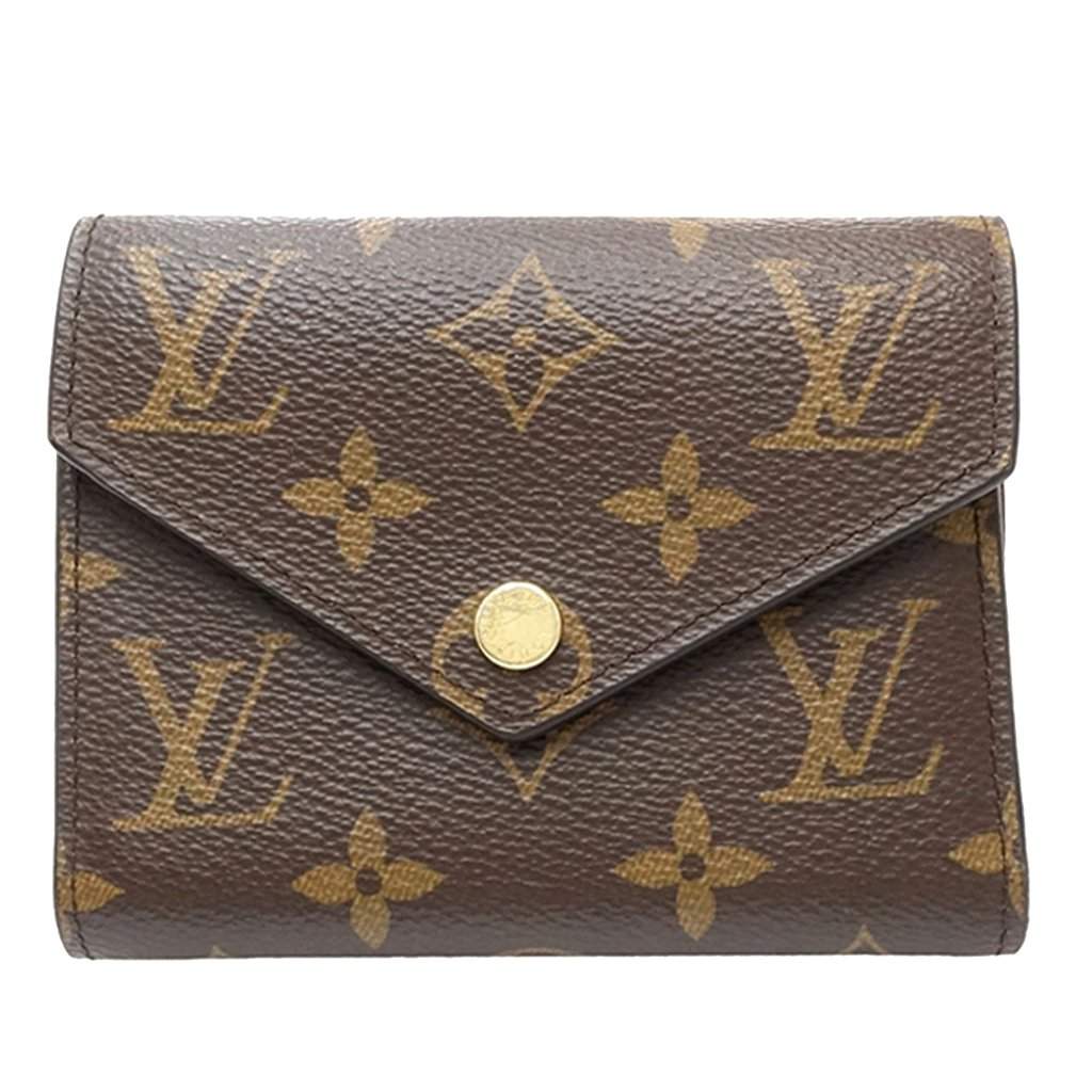 Louis Vuitton Monogram Victorine Wallet Brown Very good - Front View