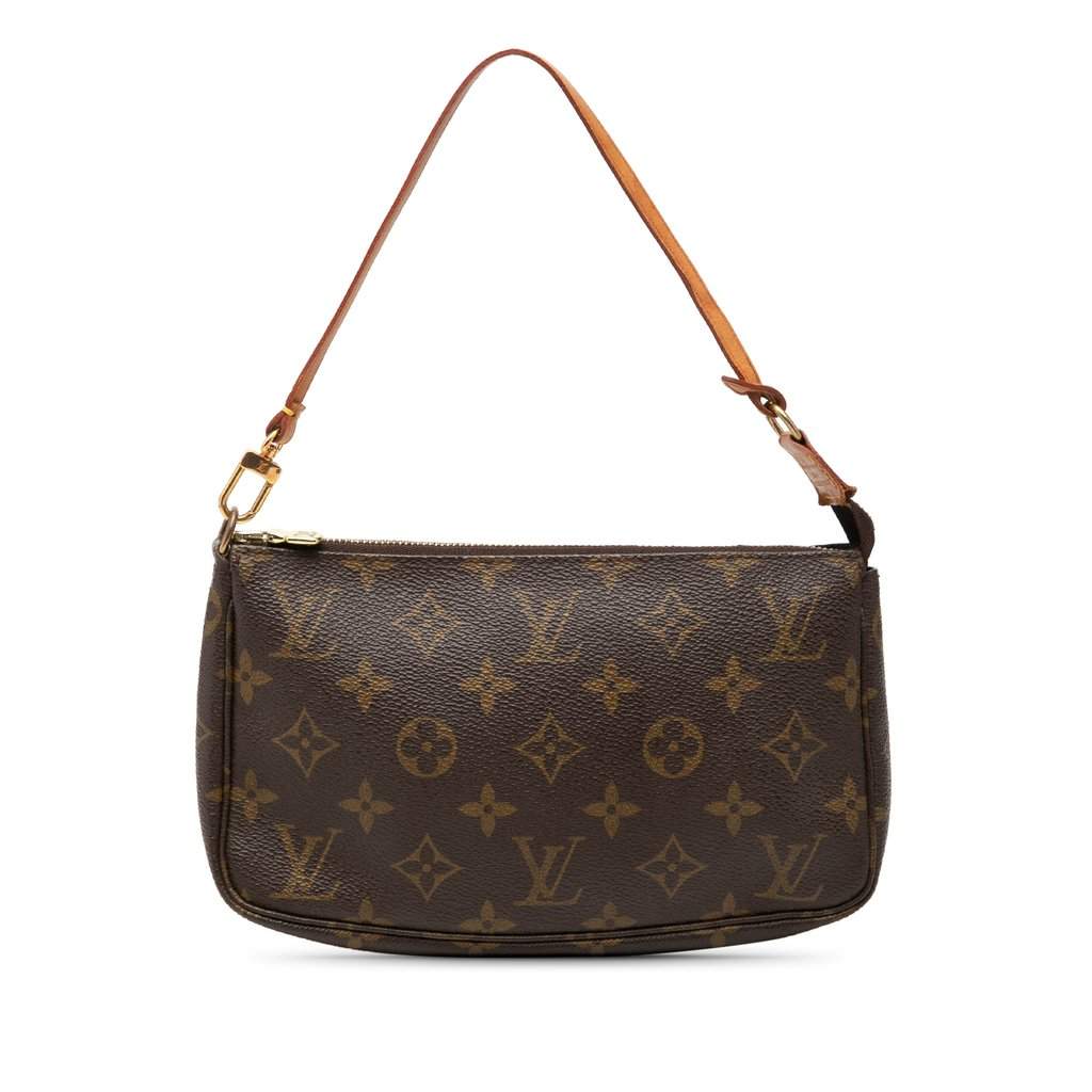Louis Vuitton Monogram Pochette Accessoires Brown Very good condition - Front View