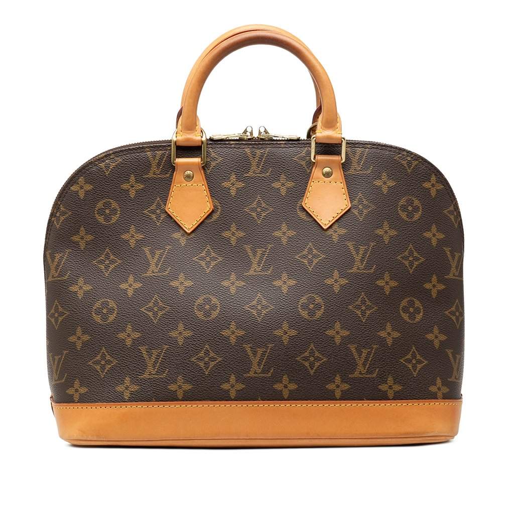 Louis Vuitton Monogram Alma PM Brown Very good condition - Front View