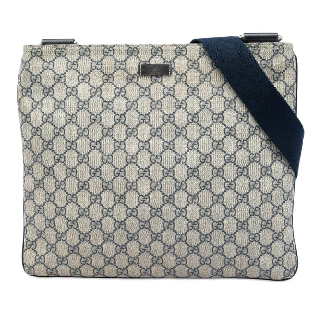 Gucci GG Supreme Crossbody Beige Very good - Front View